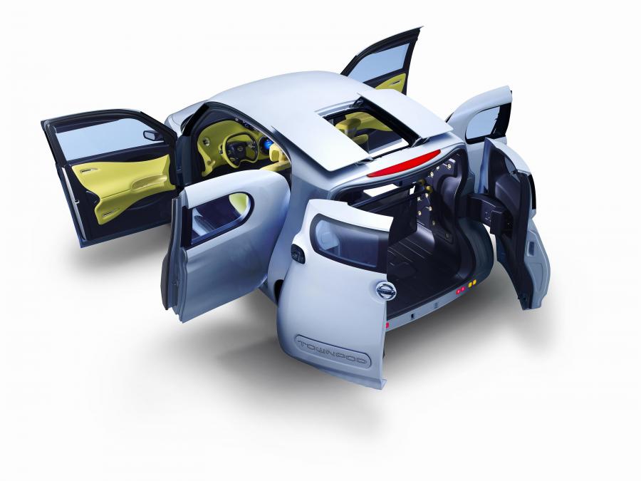  Nissan Townpod Concept 2010 года  (фото 16 из 38)